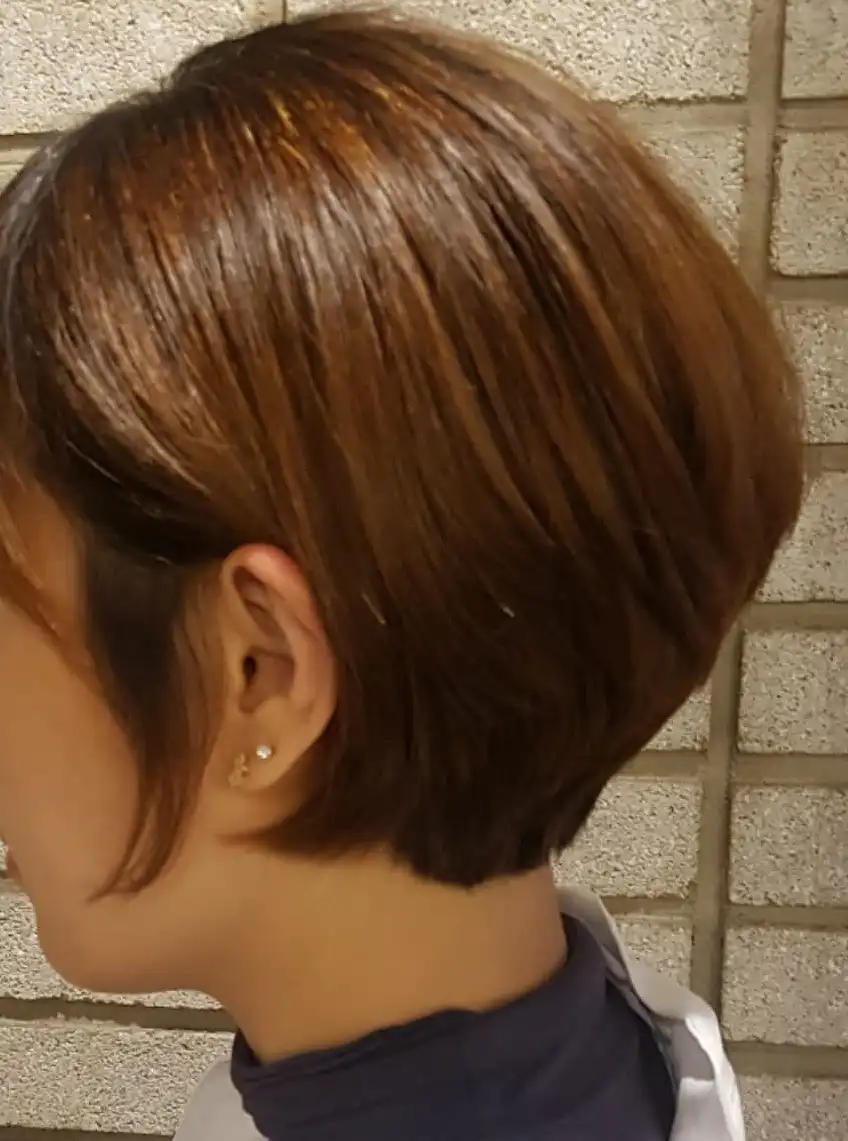 Short Asian hairstyle at Image Hair Salon